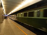 Электровоз EP07 с поездом "Полонез", ст. Варшава-Центральна