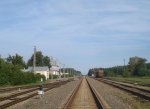 Вид на станцию в направлении Вильнюса