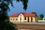 Пассажирское здание, чётная сторона