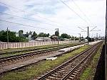 станция Янгиюль: Третья платформа, вид в сторону Хаваста