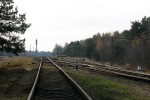 Стрелки 103 и 105 - примыкание влодавского хода к недействующему обходу узла