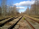 В южной горловине раъезда Пугачёво