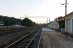 Реконструкция платформы, вид в сторону Минска