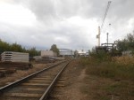 Подъездной путть на завод КСКиД