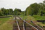 Вид поста на примыкании северного обхода Оршанского узла к линии на Лепель