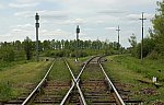 Примыкание пути северного обхода к линии на Лепель