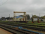 Место для замены колёсных пар