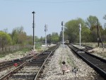 станция Павелец-Сызранский: Вид из западной горловины