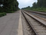 Вид с перрона в сторону Виляни